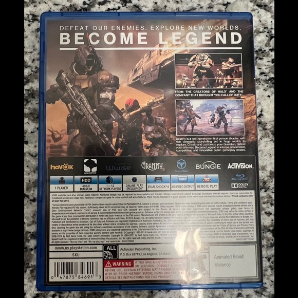 DESTINY - PlayStation 4 - Picture 2 of 3